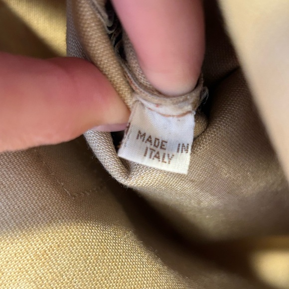 Celine Beige Macadam small tote - Picture 10 of 10